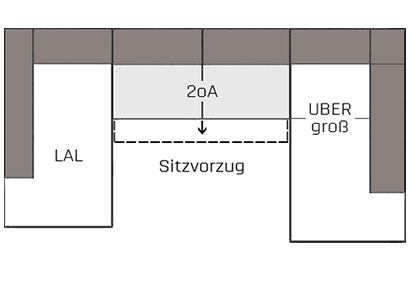 Wohnlandschaft LOUMgroß R