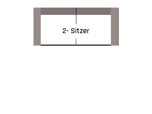 2- Sitzer Sofa