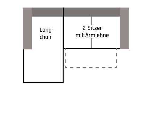 Ecksofa LO Small L