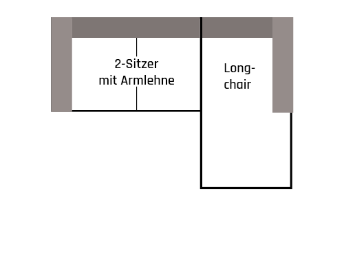 Ecksofa LO Small R
