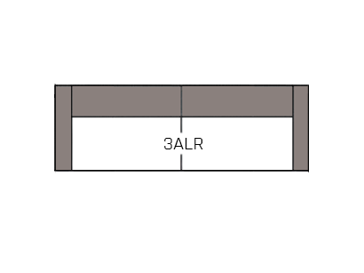 3-Sitzer Sofa