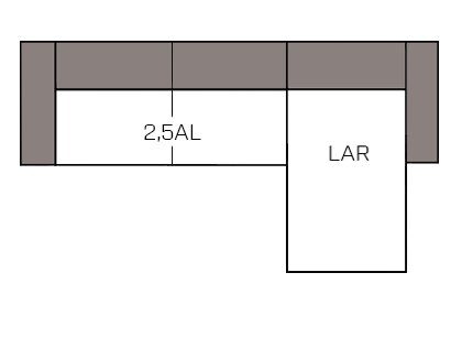 Ecksofa LO Large R