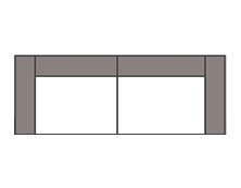 3-Sitzer Sofa