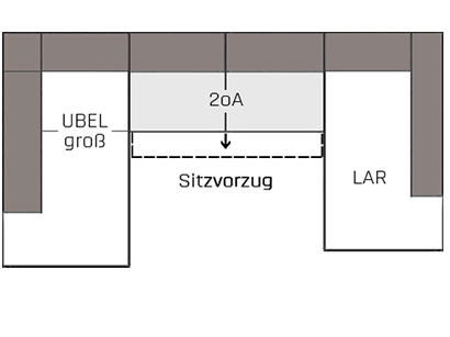 Wohnlandschaft UMLOgroß L
