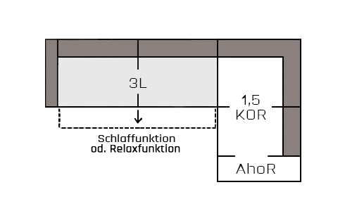 Kombielement Large R