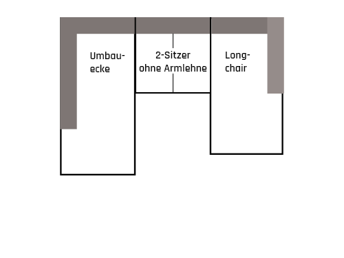 Wohnlandschaft UMLO Small L