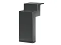 Metallfuß schwarz matt Nr. 710