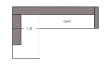 Longchair Large L
