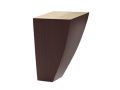 Holzfuß Buche wenge